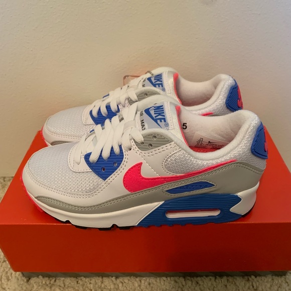 Womens Nike Air Max 90 ‘Hot Coral’ size 5.5 - Picture 4 of 9